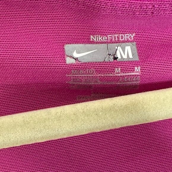 Nike Dri-Fit Tennis Dress in Magenta and Black | Size M - Picture 6 of 7